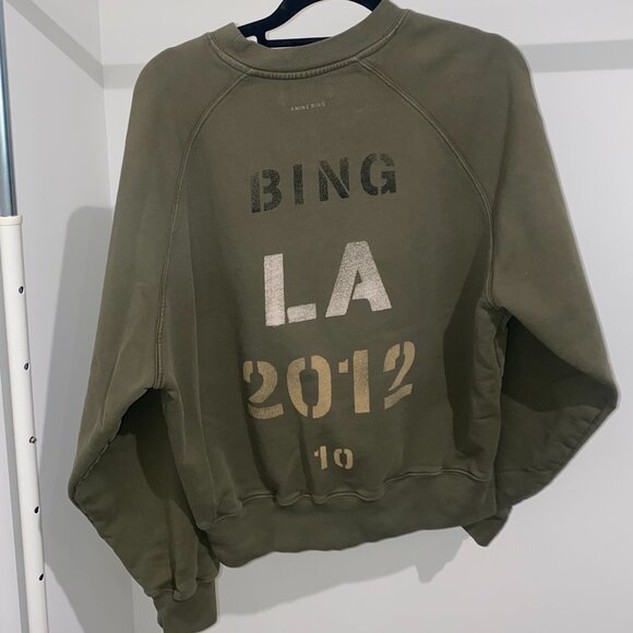 Anine Bing Archer Crew Sweatshirt - Picture 3 of 3
